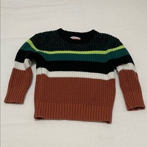 Cat & Jack Multicolor Striped Sweater